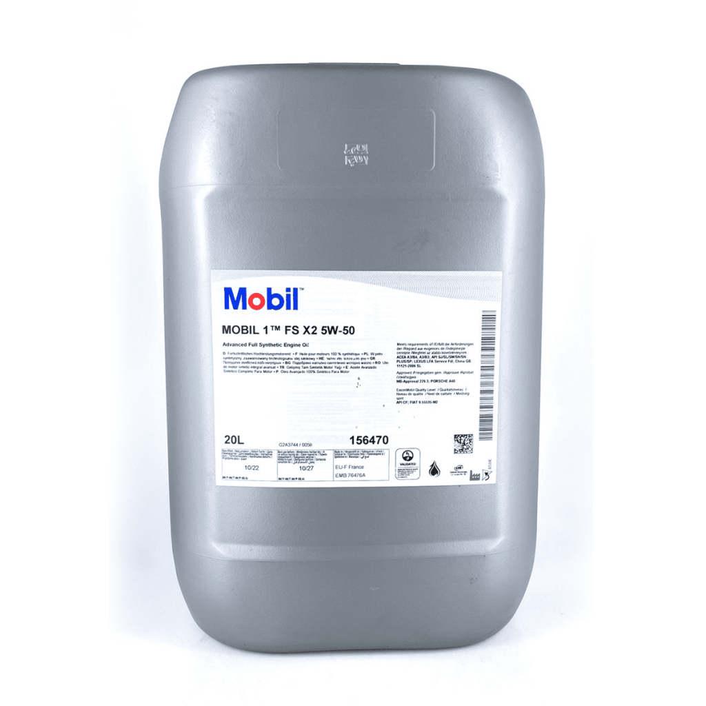 Mobil 1 FS X2 5W-50 20л Масло моторное синтетическое